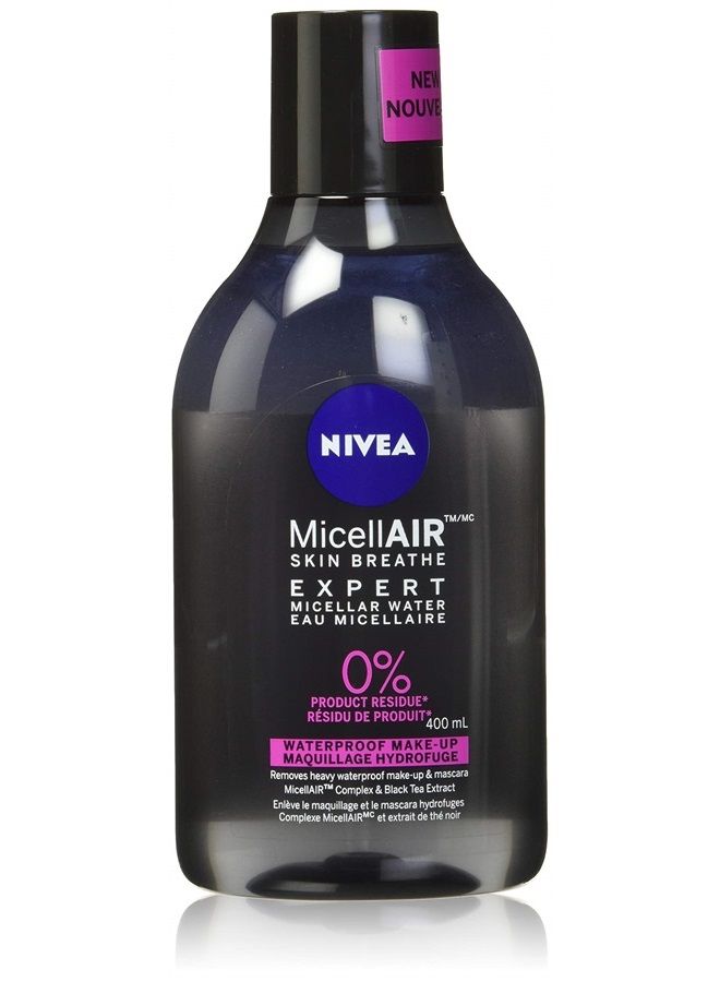 Nivea MicellAIR Expert Micellar Water, Waterproof, 400 ml - Image 1