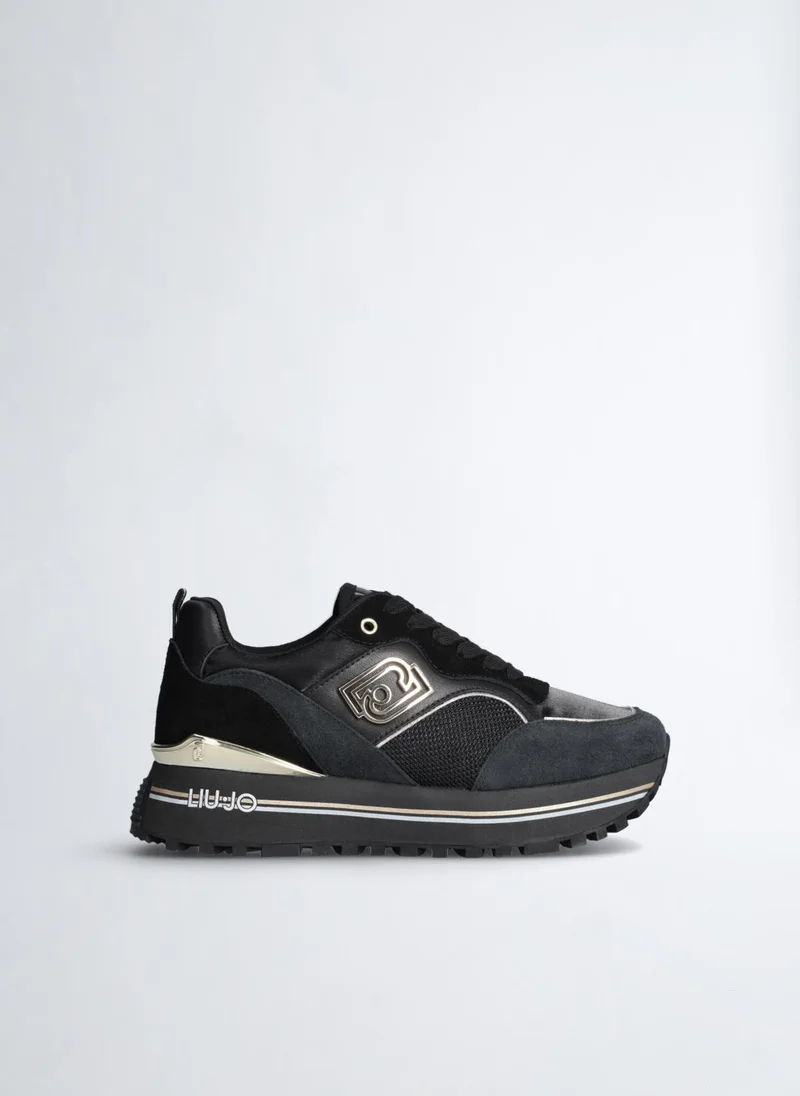 Liu Jo Black Platform Sneakers