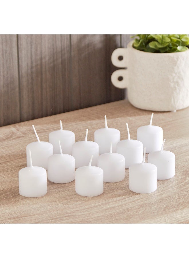 Home Box Luna 12-Piece Votive Candle Set 3.8 x 4 x 4 cm - Image 1