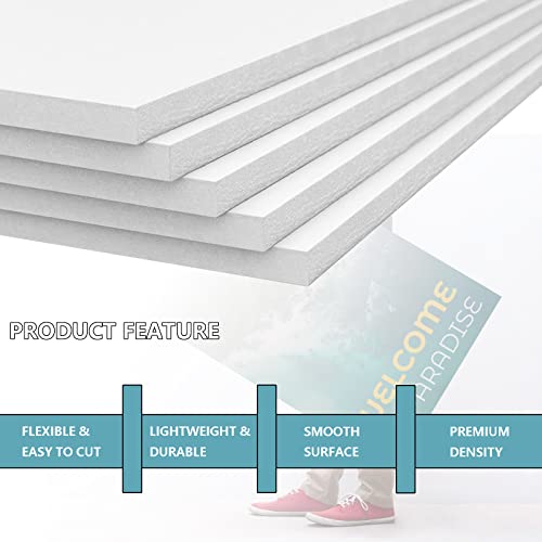 AYAYGD 30 Pack White Foam Board for Projects, 12 x 16.5Inch Foam Core Baking Board Mat Board Center, 3/16Inch Thick Polystyrene Foam Sheet for School, Presentation, Signage & Art Crafting - Image 3