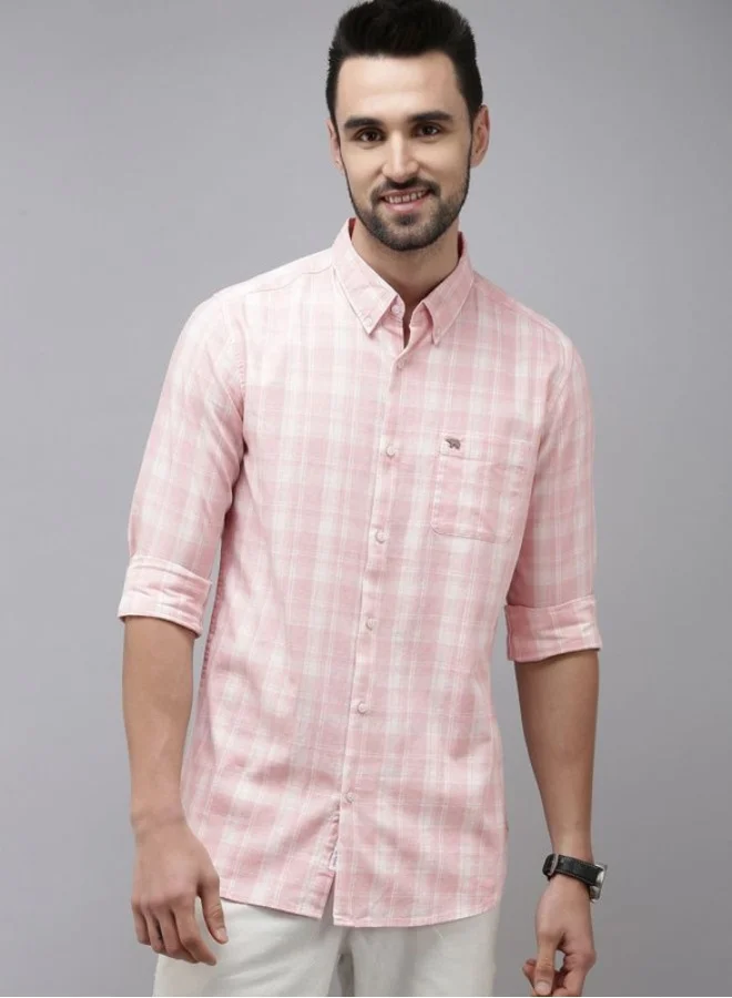 THE BEAR HOUSE Men's Shirt for Casual and Formal Wear | Classic Button-Down Style for Office, Daily Use, Travel, Events & All-Season Outfits | Versatile & Stylish Wardrobe Essential for Every Occasion