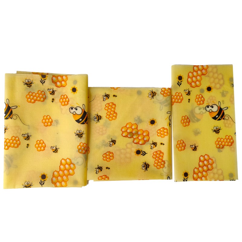 Beeswax Cloth Reusable Beeswax Paper Beeswax Food Grade Packaging Cloth Beeswax Wrap Cloth - Image 1