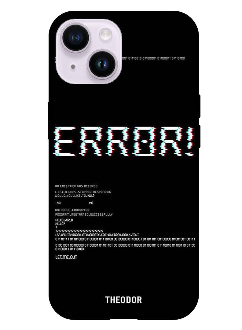 Theodor Protective Case Cover For Apple iPhone 14 Plus 6.7" 2022 Error  - Image 1