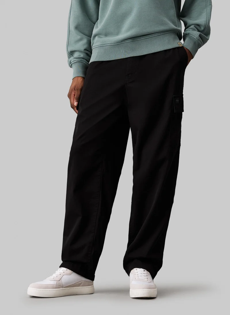 Calvin Klein Jeans Straight Fit Pocket Detail  Cargo Pants