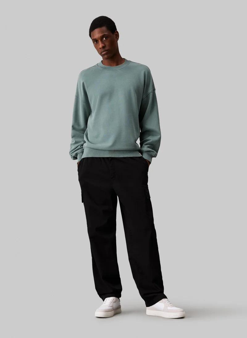 Calvin Klein Jeans Straight Fit Pocket Detail  Cargo Pants