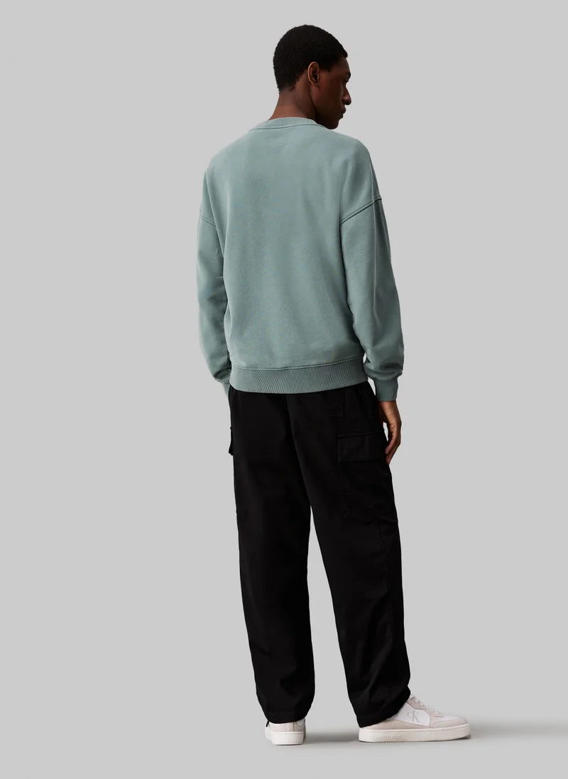 Calvin Klein Jeans Straight Fit Pocket Detail  Cargo Pants