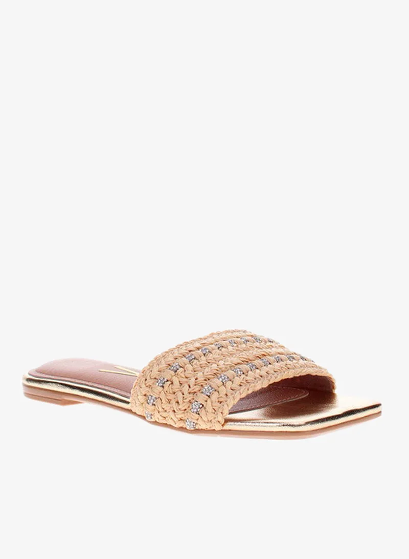 فيزانو صنادل مسطحة للنساء - صنادل مسطحة أنيقة ونعال مسطحة مريحة للسيدات