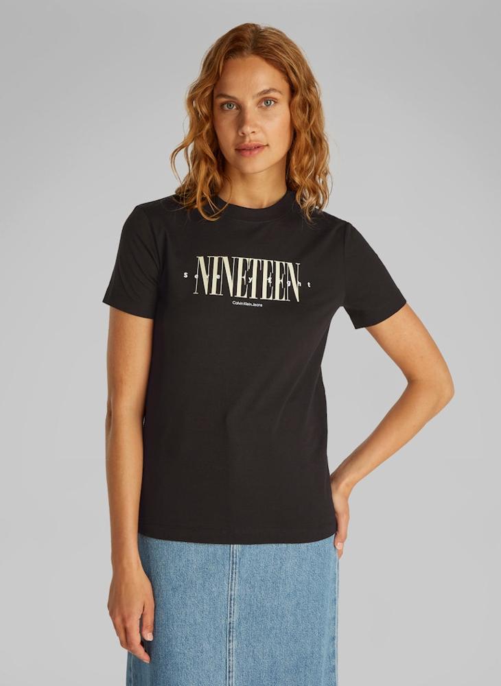 Calvin Klein Jeans Graphic Crew Neck T-Shirt  - Image 1
