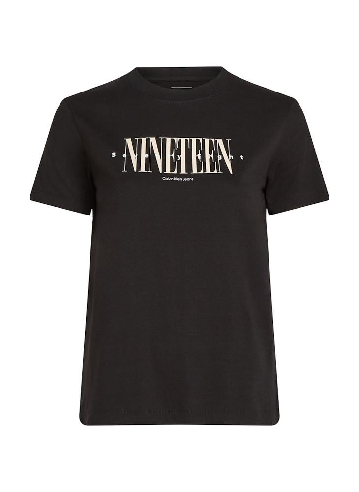 Calvin Klein Jeans Graphic Crew Neck T-Shirt  - Image 5