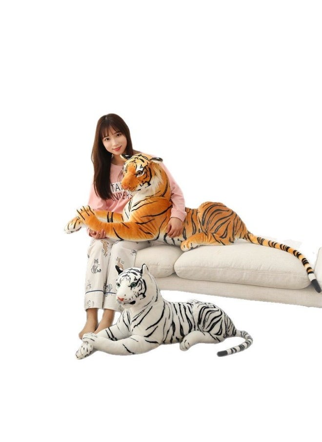 Simulation Large Tiger Plush Toy Doll Doll Tiger Year Mascot Zodiac Tiger-Height:White - Lying Tiger - Length 120cm, Total Length 195cm - pzsku/Z6A76CAEEB2300B7F63D5Z/45/_/1741676533/bc855b98-cc9b-49e0-a1bd-5f5e723bccc8