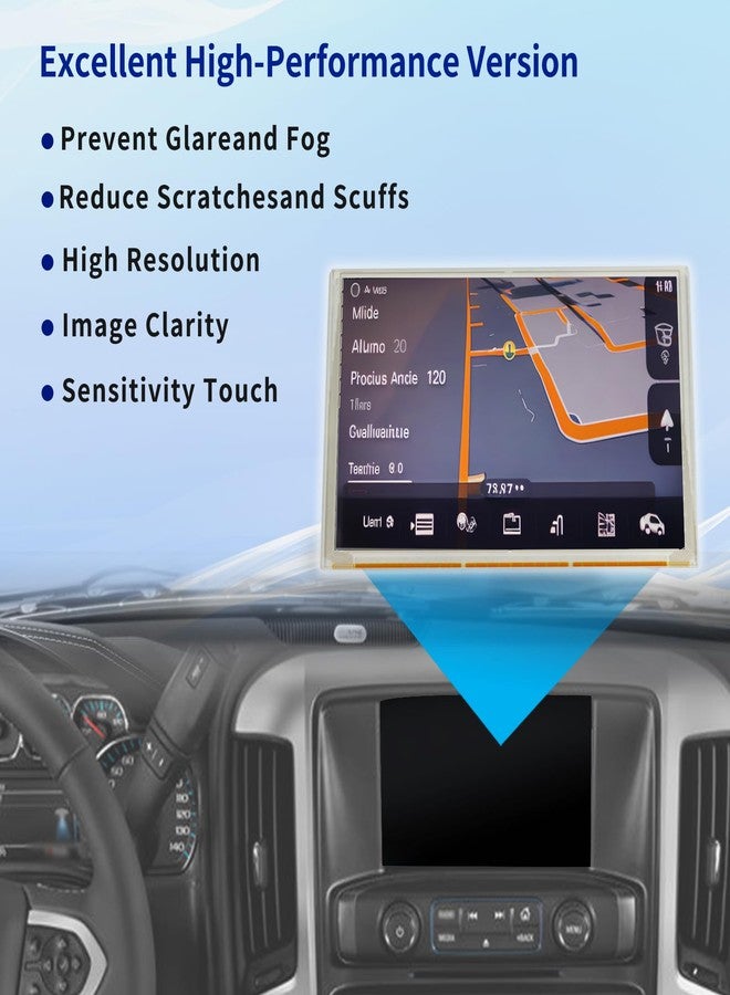 Getfarway 8" 55 Pin LCD Monitor with Touch Screen Navigation DJ080PA-01A Fit for Chevrolet Silverado Suburban Tahoe Colorado for GMC Sierra Yukon Acadia Terrain Canyon 2015 2016 2017 2018 2019 - Image 4