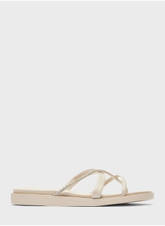 Single Strap Flat Sandals