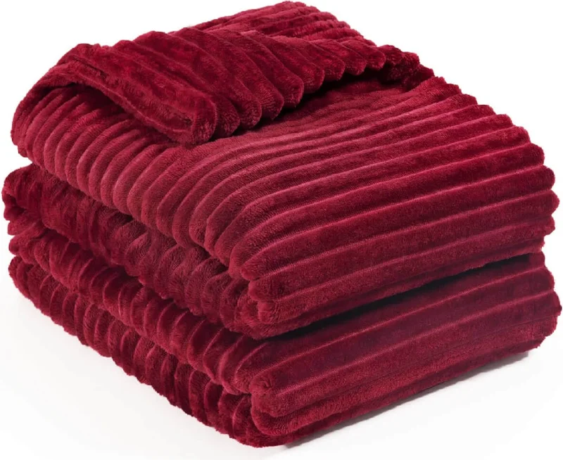 Mira Home Single Wellsoft TV Blanket 130 x 180 cm Striped Pattern