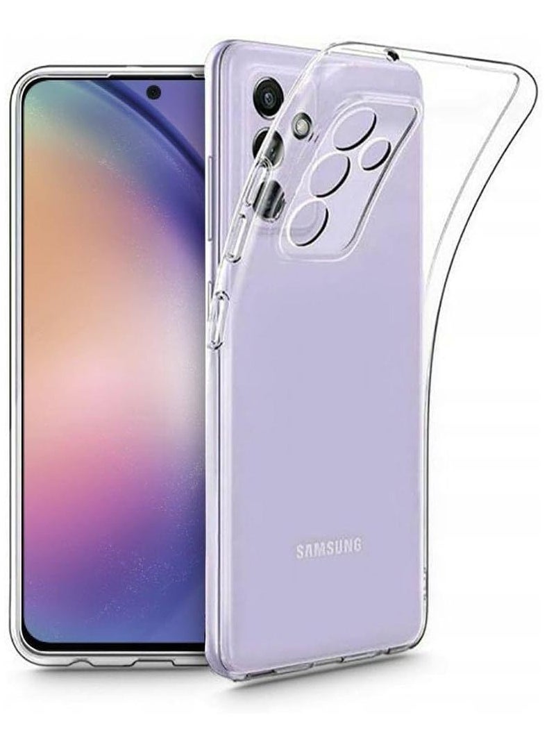 Generic Samsung Galaxy A55 Clear Case Soft Flexible TPU Shockproof Transparent Back Cover Compatible for Samsung Galaxy A55 5G  - Image 5