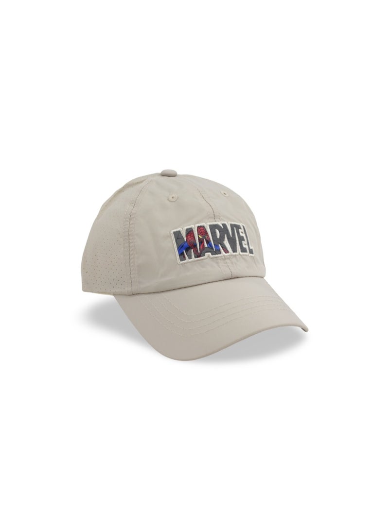 Fancy Boys Cotton Cap – "Marvel" Embroidery - Image 1