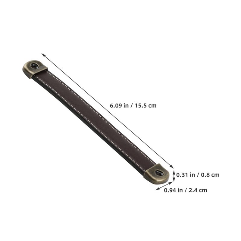 Vintage Zinc Alloy Cabinet Door Handles 6Pcs Antique Drawer Pulls Furniture Hardware - Image 3