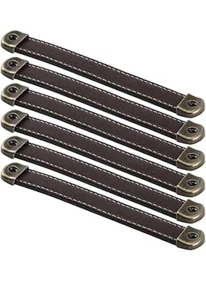 Vintage Zinc Alloy Cabinet Door Handles 6Pcs Antique Drawer Pulls Furniture Hardware - Image 1