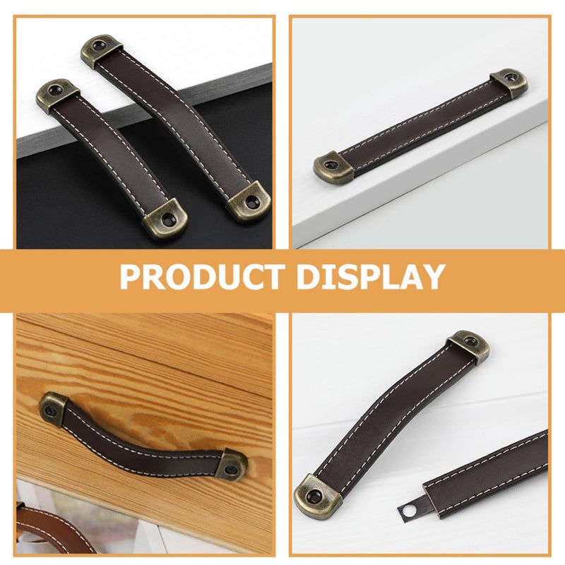 Vintage Zinc Alloy Cabinet Door Handles 6Pcs Antique Drawer Pulls Furniture Hardware - Image 5