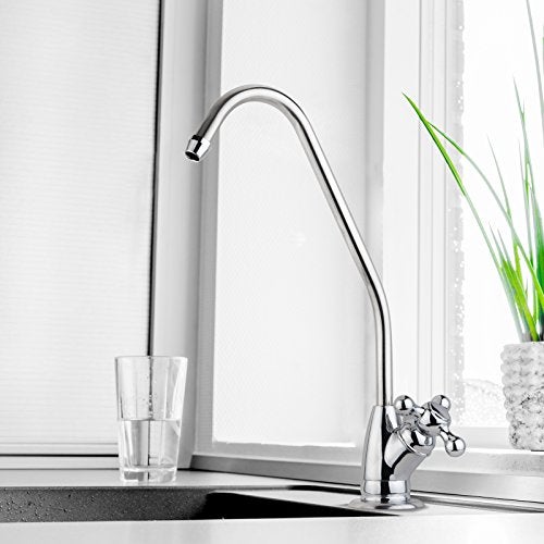 iSpring GS3 Lead-Free Reverse Osmosis Water Filter Drinking Water Faucet, Premium Non-Air Gap RO Faucet, Chrome Finish - Image 2