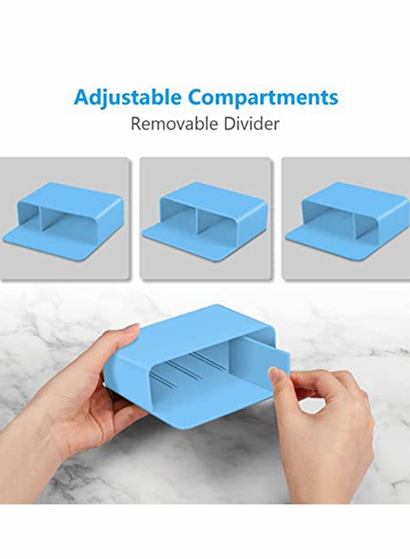 Magnetic Dry Erase Marker Holder, Pen and Eraser Holder for Whiteboard, Storage Organizer School, Home, Refrigerator, Metal Cabinets - Image 3