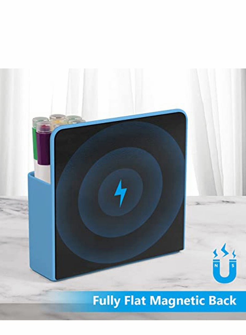 Magnetic Dry Erase Marker Holder, Pen and Eraser Holder for Whiteboard, Storage Organizer School, Home, Refrigerator, Metal Cabinets - Image 2