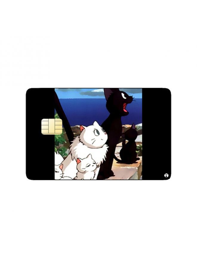 RKN PRINTED BANK CARD STICKER Kiki's Delivery Service Anime - Image 1