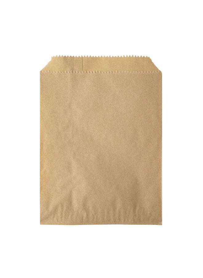 Restaurantware Bag Tek 7 x 5 Inch Sandwich Bags, 100 Greaseproof Bakery Bags - Microwavable, Disposable, Kraft Paper Lunch Bags, For Cookes, Sandwiches, Candies, Fries, And Bread, - Image 1
