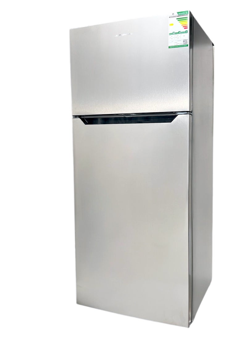 JUSTINGHOUSE Two-Door Steam Refrigerator 413 Liters  14.6 cu.ft  - Model JSRF-3425, Modern Design in Steel