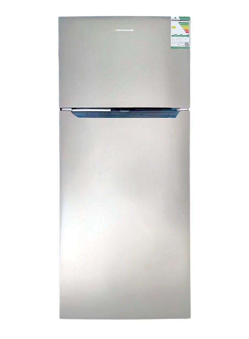 JUSTINGHOUSE Two-Door Steam Refrigerator 413 Liters  14.6 cu.ft  - Model JSRF-3425, Modern Design in Steel