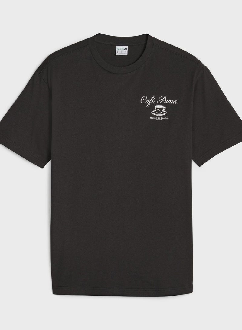 PUMA Cafe T-Shirt - Image 4