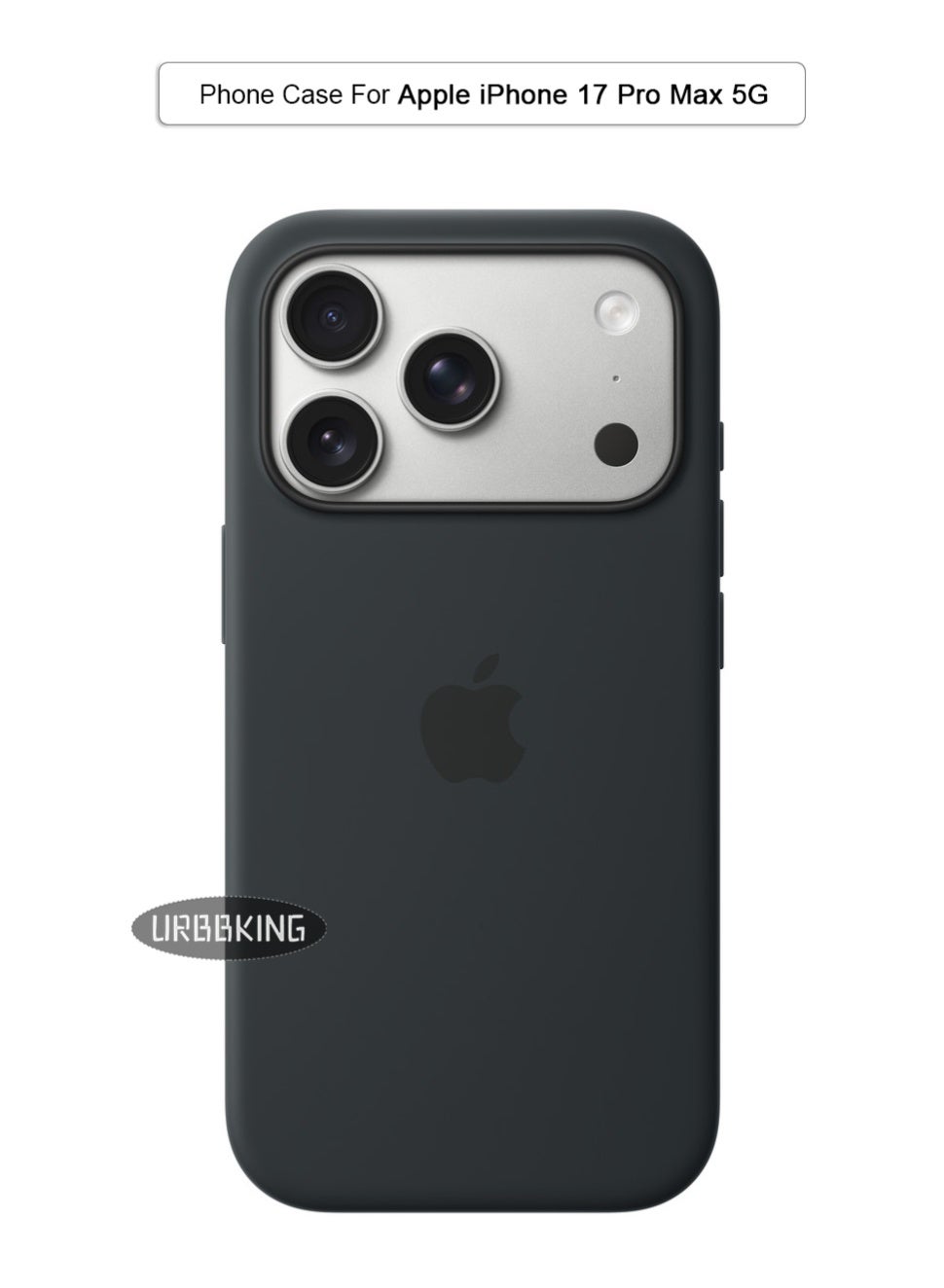urbbking Urbbking iPhone 17 Pro Max Liquid Silicone Case Cover Z6A7766CE14A52A8DF44AZ