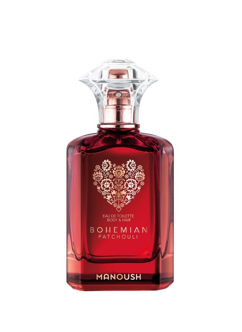 Manoush Manoush Patchouli Body & Hair Eau De Toilette 100ml – Earthy, Bohemian & All-Day Freshness  - Image 1