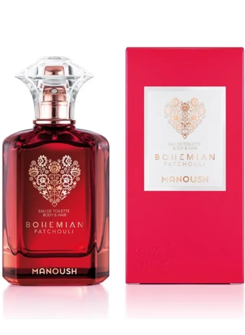 Manoush Manoush Patchouli Body & Hair Eau De Toilette 100ml – Earthy, Bohemian & All-Day Freshness  - Image 2