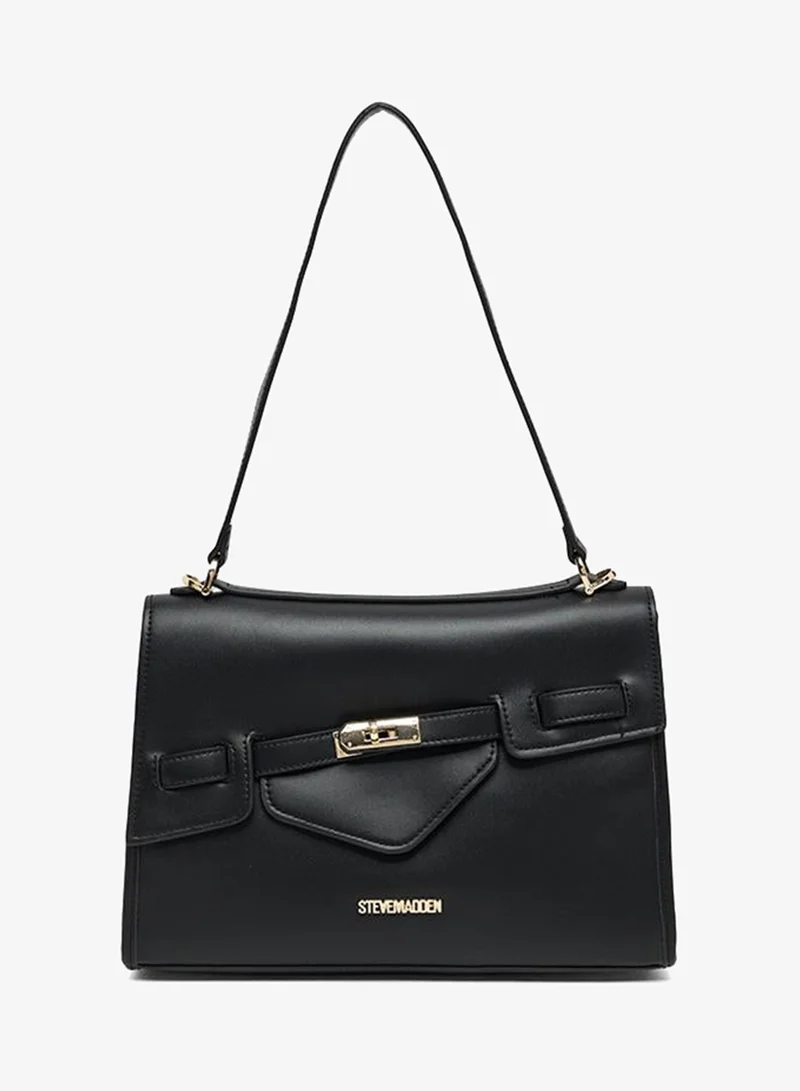 ستيف مادن 907279-1-BLK Black Women's Shoulder Bag
