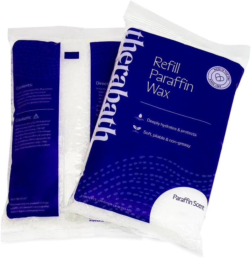 Therabath Scent Free Paraffin Wax Refill - 6lbs - Image 1