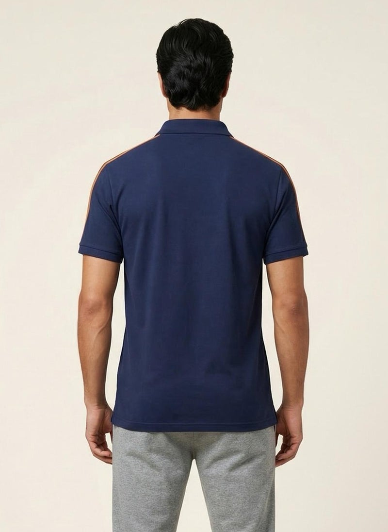 Nobero Regular Fit Polo T-Shirt for Men - Image 3