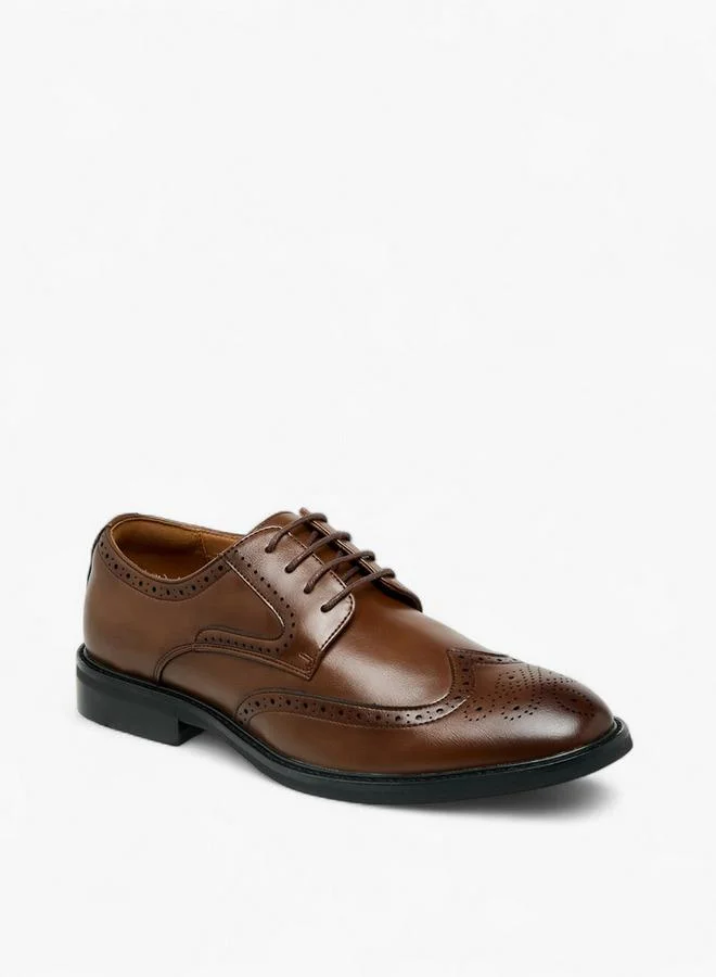 دوتشيني Men Lace-Up Derby Shoes