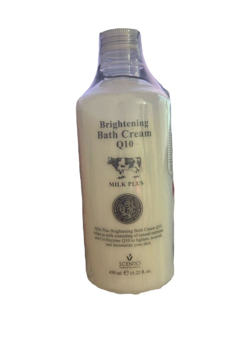Brightening bath cream Q10 milk plus 450ml