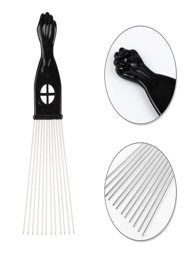 Folansy Afro Metal African American Hairdressing Tool for Hair Styling (Fist Style) - Image 3