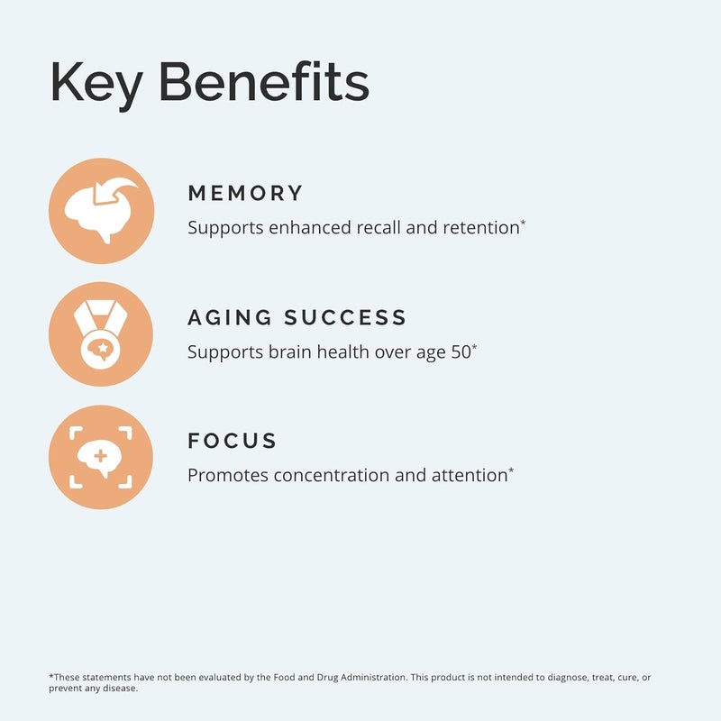 BRAINMD Dr Amen BrainMD NeuroPS  30 Capsules  150 mg PhosphatidylSerine  Promotes Mental Focus Energy  Memory  Gluten Free  30 Servings - Image 4