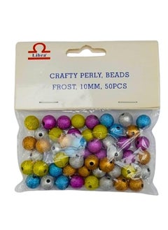 Libra CRAFTY PERLY BEADS FROST 10MM PACK OF 50PCS  - Image 2