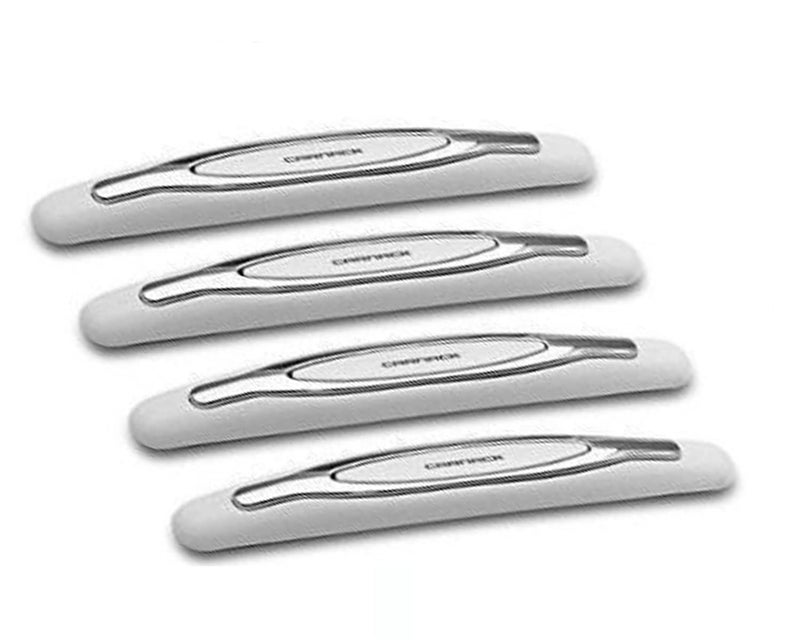Auto E-Shopping Car Door Guard Edge Protector White Universal for All Cars Set of 4 Pieces | Plastic - Image 2