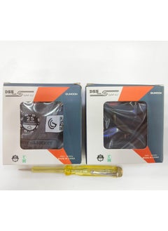 dss Switch & Socket Mat black Pack for 2 With Tester  - Image 3