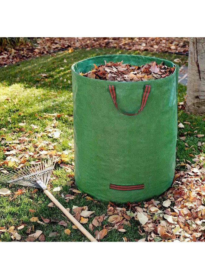 Durable 31.7 Gallon Garden Waste Bags with Handles Reusable Leaves Grass Collection Yard Cleanup - Image 1