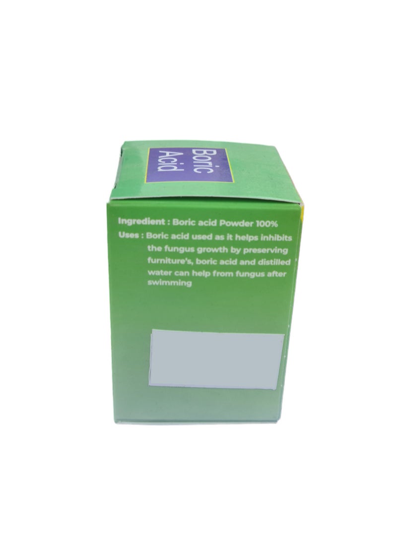 بوريك مسحوق حمض البوريك لصنع معجون مكافحة الصراصير 100 جم - Image 3