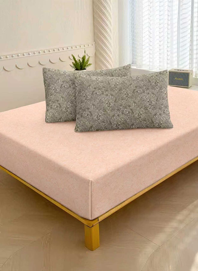 Noon East 6Pcs Duvet Cover Set | Soft Microfiber Material | Multiple Color | 1 Duvet Cover 260 X 220 Cm, 1 Fitted Sheet 200 X 200 Cm With 30 Cm Deep Pocket, 4 Pillow Cases 50 X 75 Cm | Suitable For King Size Mattress - Image 4