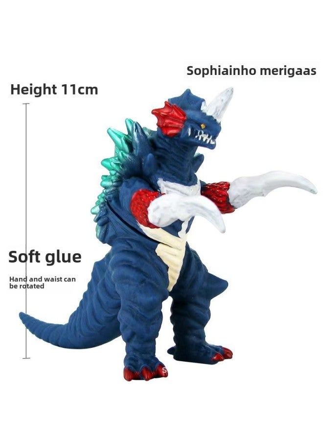 13CM Soft Glue Altman Monster Redwangge Mora Ultimate Belia Stall Toys-Color:Mesas - Image 1