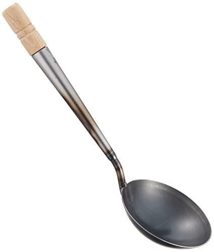 TKG遠藤商事 Endoshoji TKG ATYA801 Chinese Ladle, For Fried Rice, Outer Diameter x Handle Length 4.1 x 8.5 inches (105 x 215 mm), Capacity Estimated 5.9 fl oz (150 cc), The More Oil Becomes Better and Easier to - Image 3