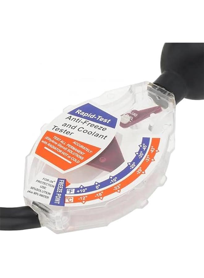 جهاز اختبار مضاد التجمد، جهاز اختبار سائل التبريد مضاد التجمد، جهاز فحص مضاد التجمد، هيدرومتر محمول لاختبار مضاد التجمد للسيارات، جهاز قياس الانكسار لسائل التبريد - Image 5