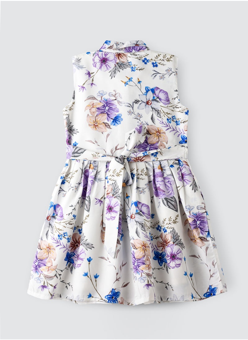 Jelliene Tween Trends: Floral Crush Dress Breezy Style & Effortless Confidence  - Image 2